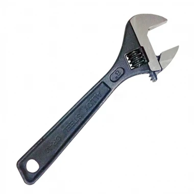 Taiwan made 8-10-12-15inch Adjustable Wrench Plated Finished CR-V Steel