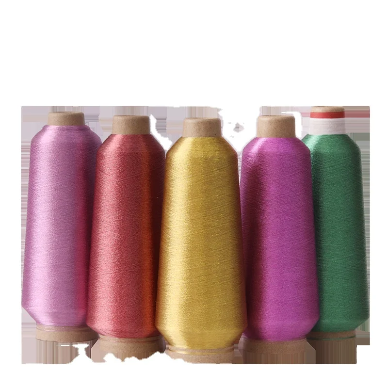 150D JB тип ткани с металлической эластичной компьютерной вышивкой нить