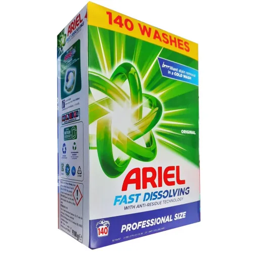 Ariel All-in-1 Washing Pods, Laundry Detergent Liquid, 140 Washes With Stain Removers