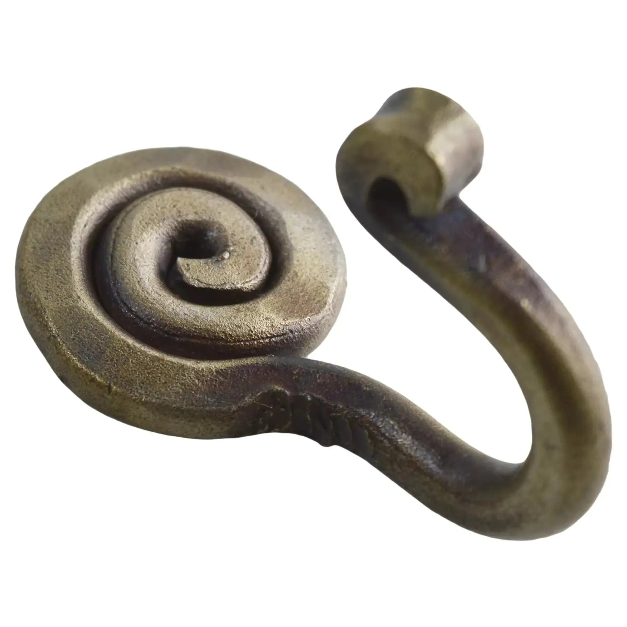 Newest Design Metal Hanging Cloths Single Number Antique Gold Wall Hook Best For Home And Bathroom Decoration