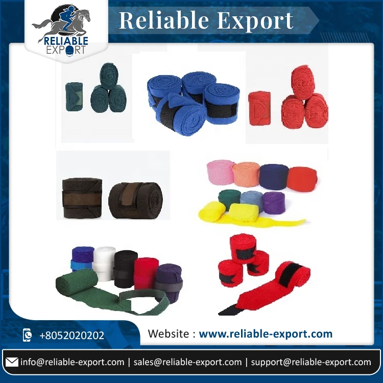 Horse Care Product Equestrian Care Soft Dressage Bandages Horse Soft Leg Wrap