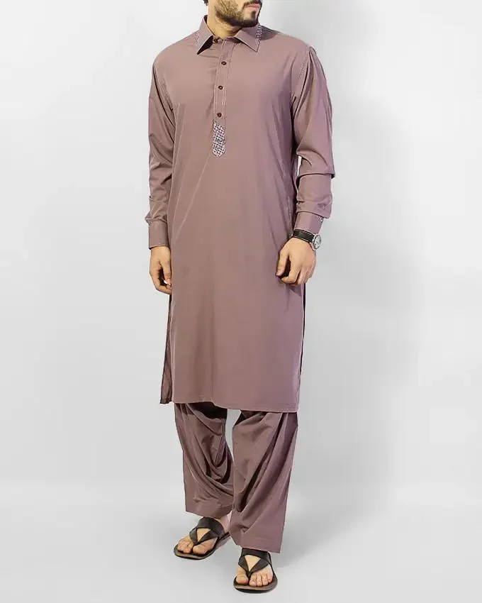 Мужская длинная мужская одежда Kurta Shalwar Kameez
