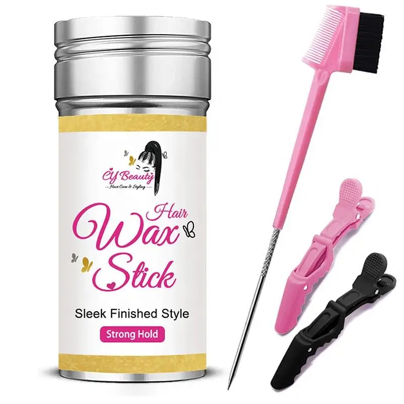 Hair Wax Stick Non-white Pomade Frizz Control Flat Wigs Support Custom Logo & Sample First Sample Fee Refundable When Bulk Order