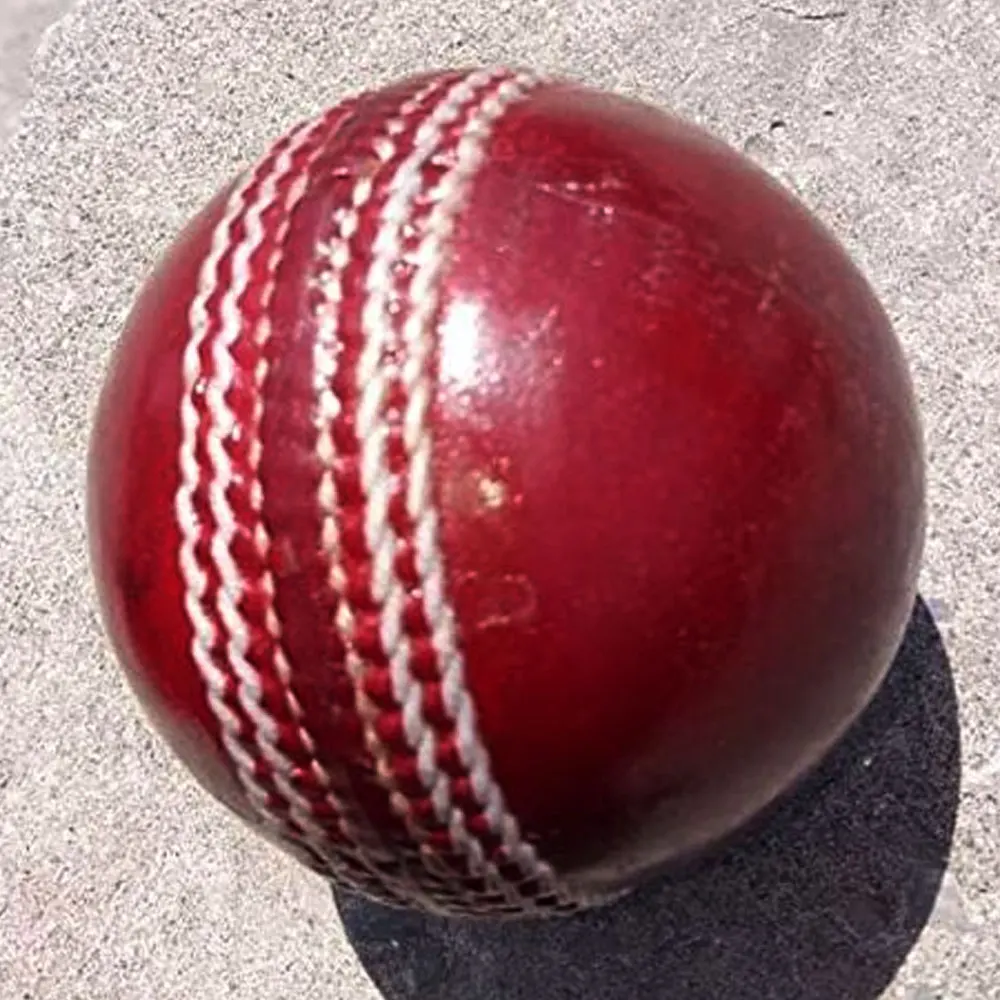 Sporting Goods Super Wholesale Red Cricket Leather Ball