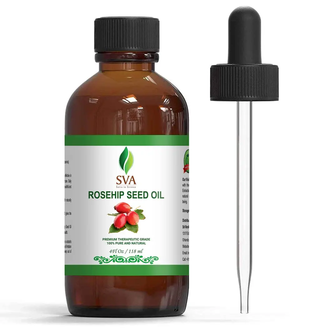 100% Natural Organic Rosehip Seed Oil