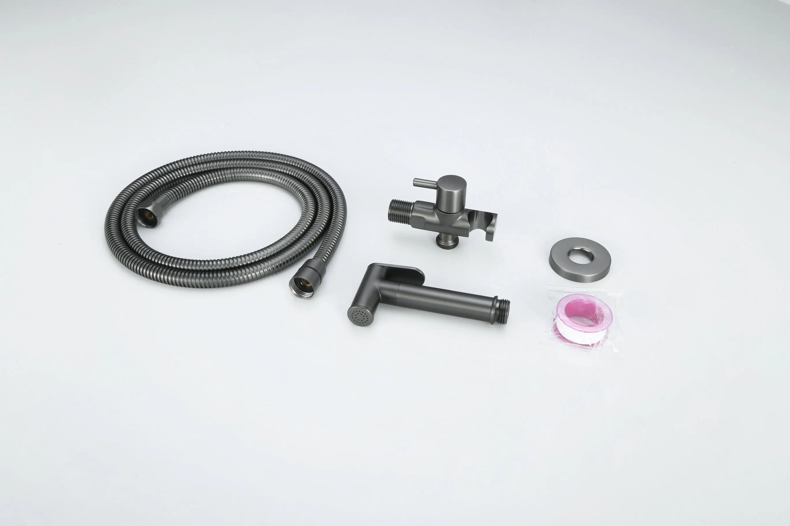 Bathroom toilet hand bidet spray gun angle valve convenient high-pressure water gun for floor toilet cleaning