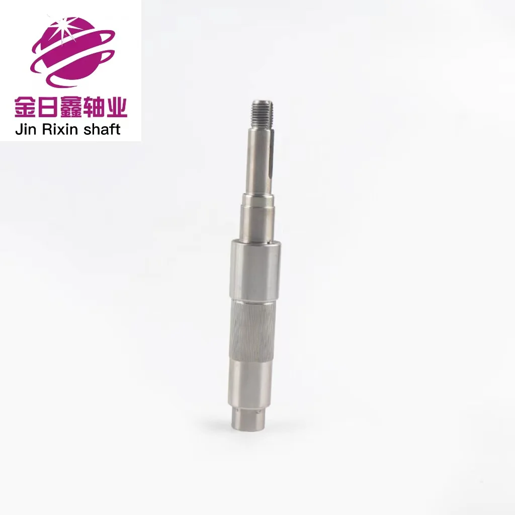 High precision CNC custom shaft 45# complex gear shafts car motor shaft