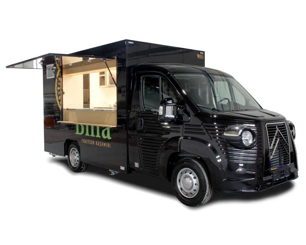 New Commercial Mobile Food Truck Trailer/Kitchen Kiosk Sale Fast Food Mobile Snack Factory Core Motor Component Water Material