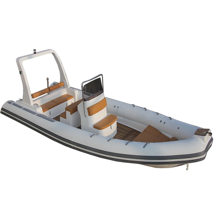 25ft yamaha моторная лодка 7 6 м Стекловолоконный корпус Hypalon рыболовная жесткая надувная для продажи