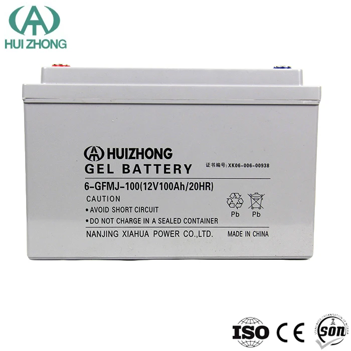 HIZN Rechargeable 12V 100ah 120ah  150ah Battery Solar Lead Acid Storage Deep Cycle Battery