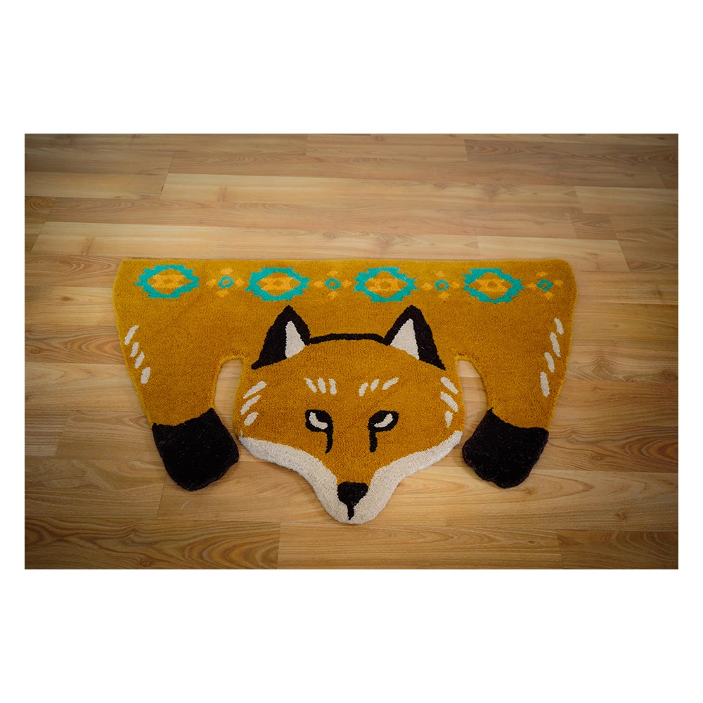 Best Selling New Design Wool Tufted Carpet Non-Slip Living Room Luxury Modern Animal Printed Carpet