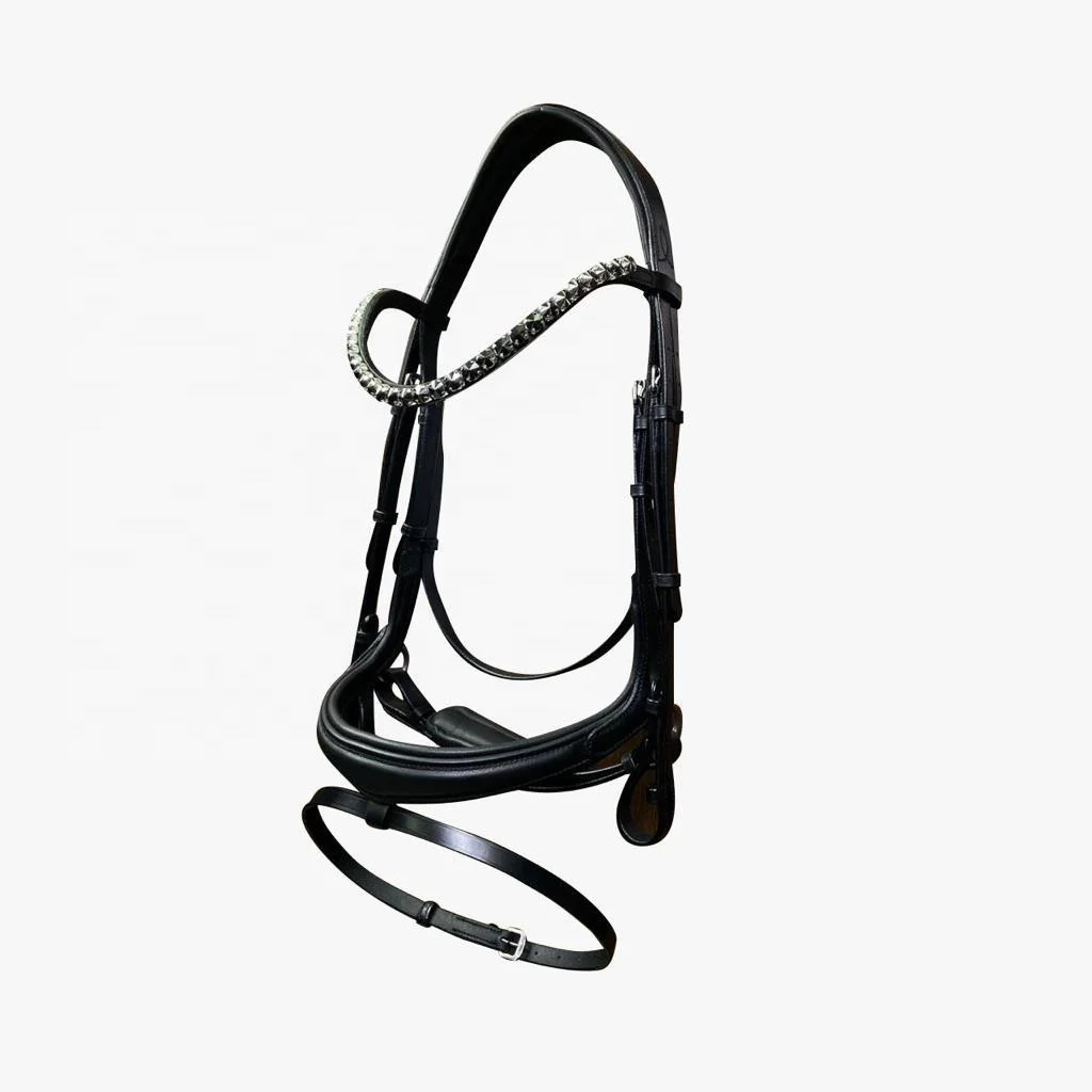 TOP QUALITY DD HIDE LEATHER HORSE ANATOMIC DIAMANTE BRIDLE EYE CATCHING CRYSTAL BROBAND BLING OEM AVAILABLE AT LOW PRICE