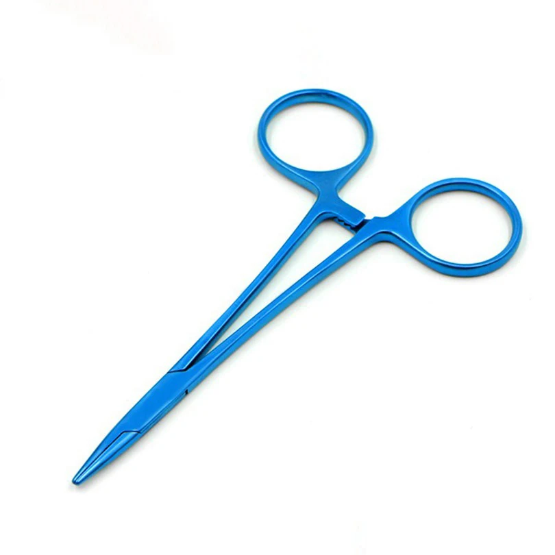 Titanium Alloy needle holder forceps for double eyelid ophthalmic surgical instruments