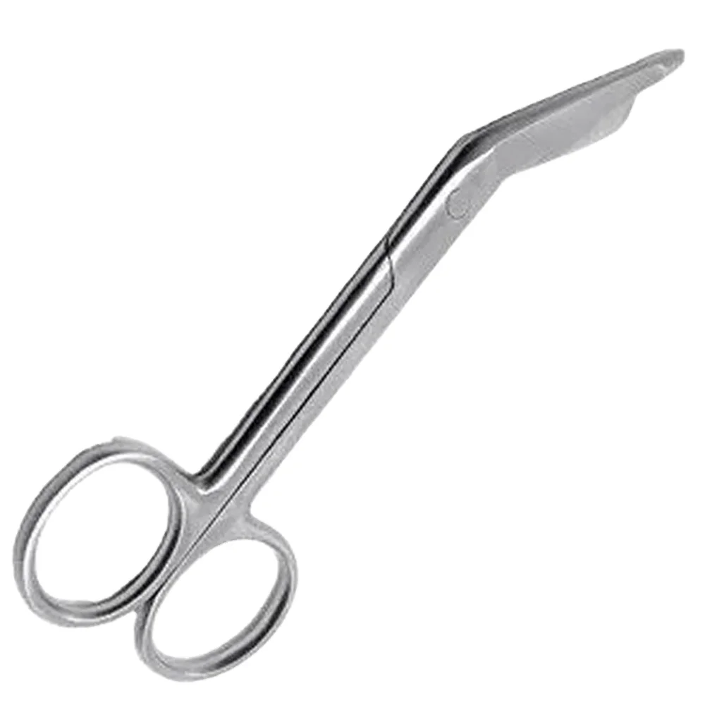 Cheap Price Surgical Orthodontics Bandage Curved Upward Scissors Custom Logo Basic Surgical Instruments