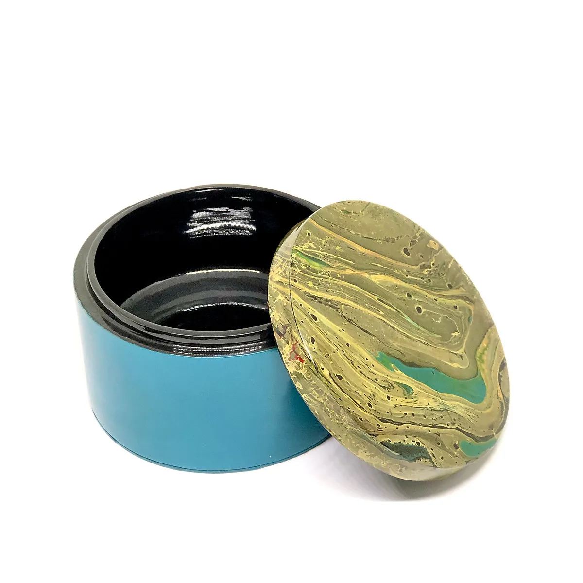 High Quality Set of 3 Unique Luxury Painted Lacquer Box Round Pillars Hot Sale in Bulk Best Price Wholesale Vietnam Supplier