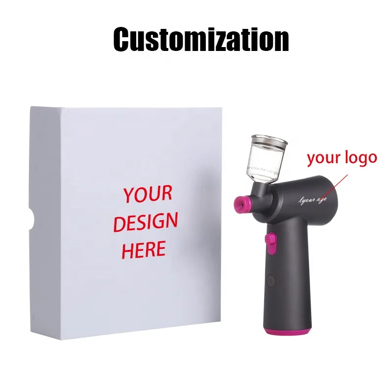 Rechargeable Handheld barber airbrush hairline Wireless Airbrush Set