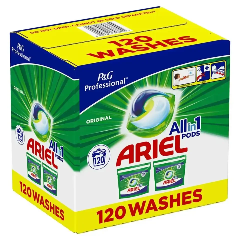 Wholesale Ariel washing powder keeps color 5.5kg/bag cleans stains and deodorizes intensively protects fabric fibers