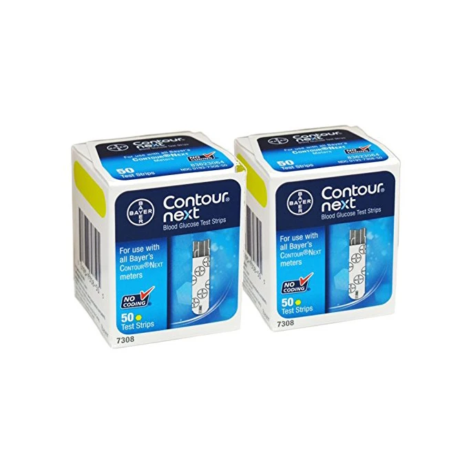Hot Selling Contour Test Strip Blood Glucose Test Strips Fast Home Blood Sugar Test Strips Glucose Meter