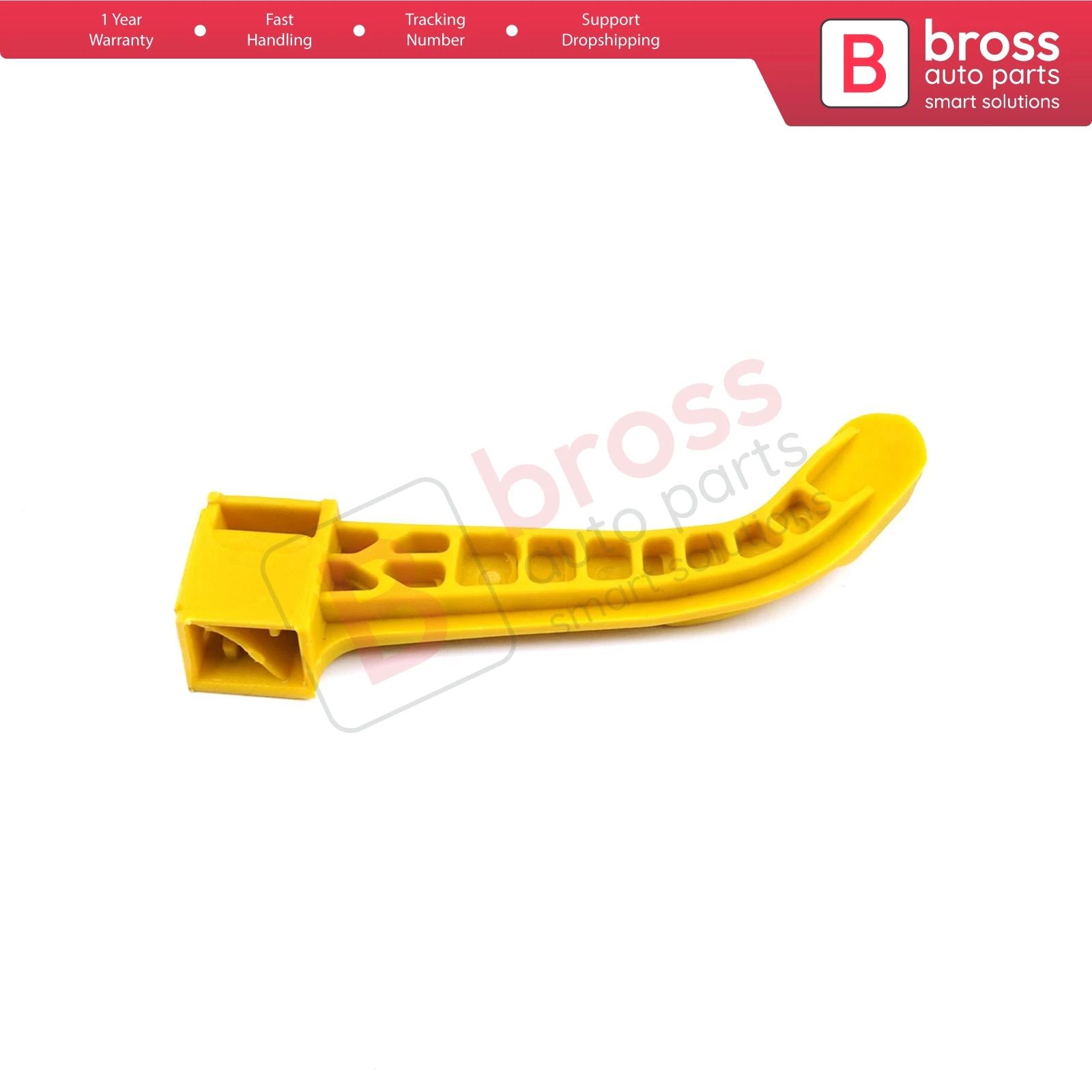 BSP1169  Bonnet Lock Catch Handle for Peugeot Partner Citroen Berlingo MK2 B9 2008-2022 7934E7 Bross Auto Parts Made In Turkey