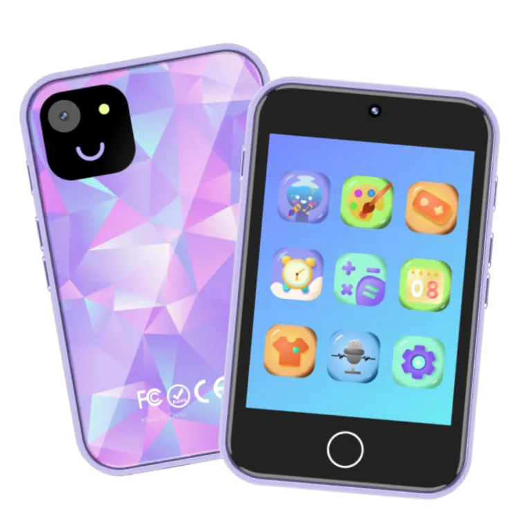 Высококачественный 3 5 телефон с сенсорным экраном для детей обучающий игрушечный двойной камерой подарив варианты по лучшим ценам