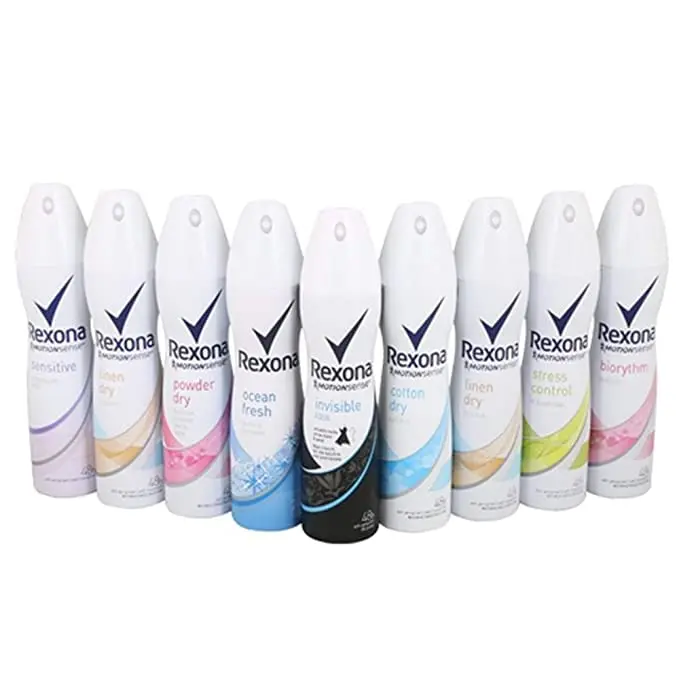 Hot Sale Price Of REXONA Women Shower Clean Spray Deodorant For Sale