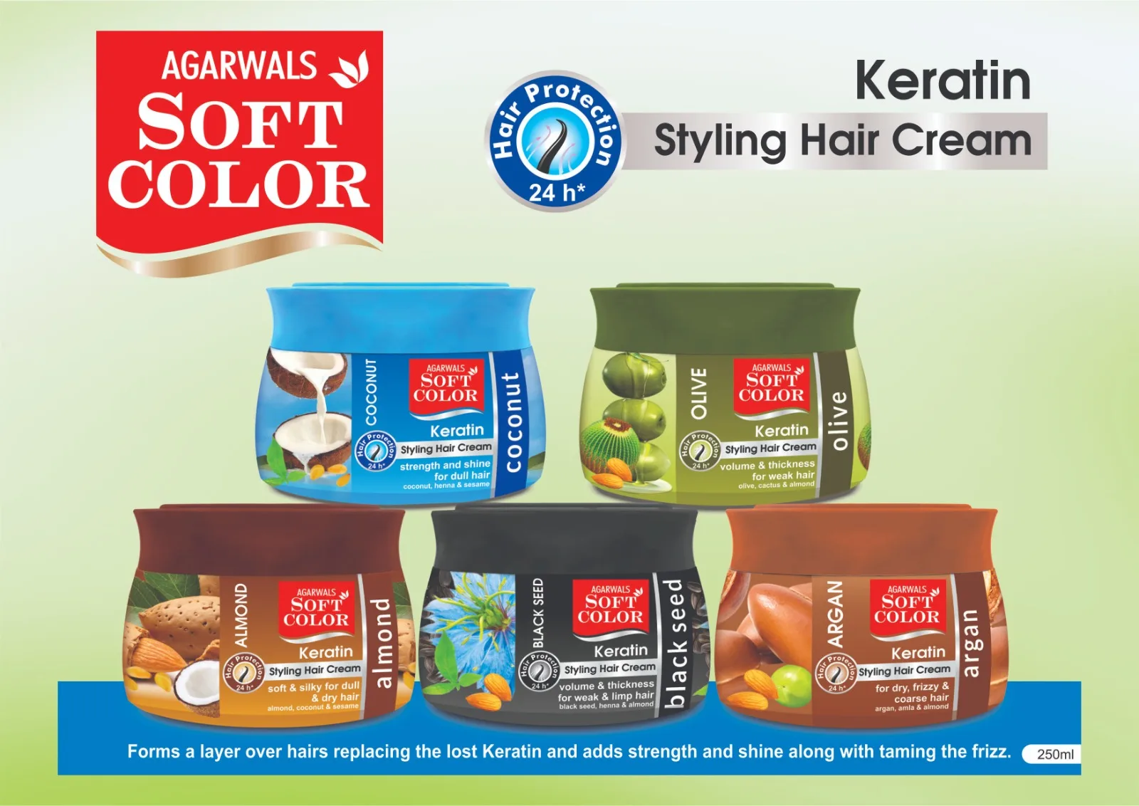 Newly Arrival Natural Herbal Keratin Styling Hair Cream Multi Type Ingredient For Hair Uses By Indian Exporters