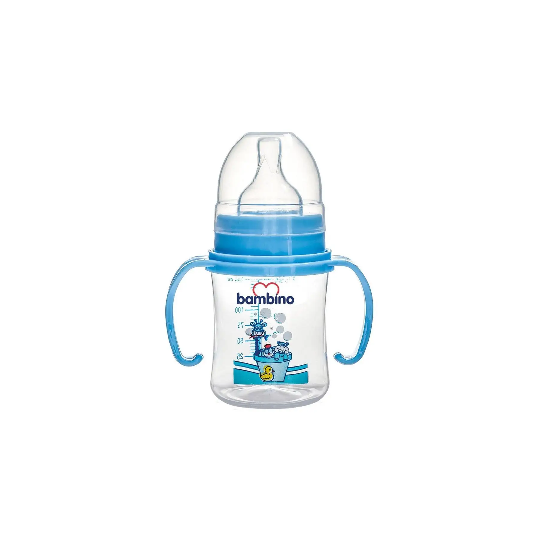 Bambino широкая ручка PP бутылка для кормления 150 мл B817
