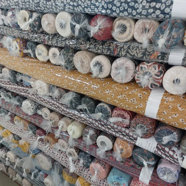 Korean Chiffon Printed fabrics Textiles material Various design Print hijab dress various clothes casual