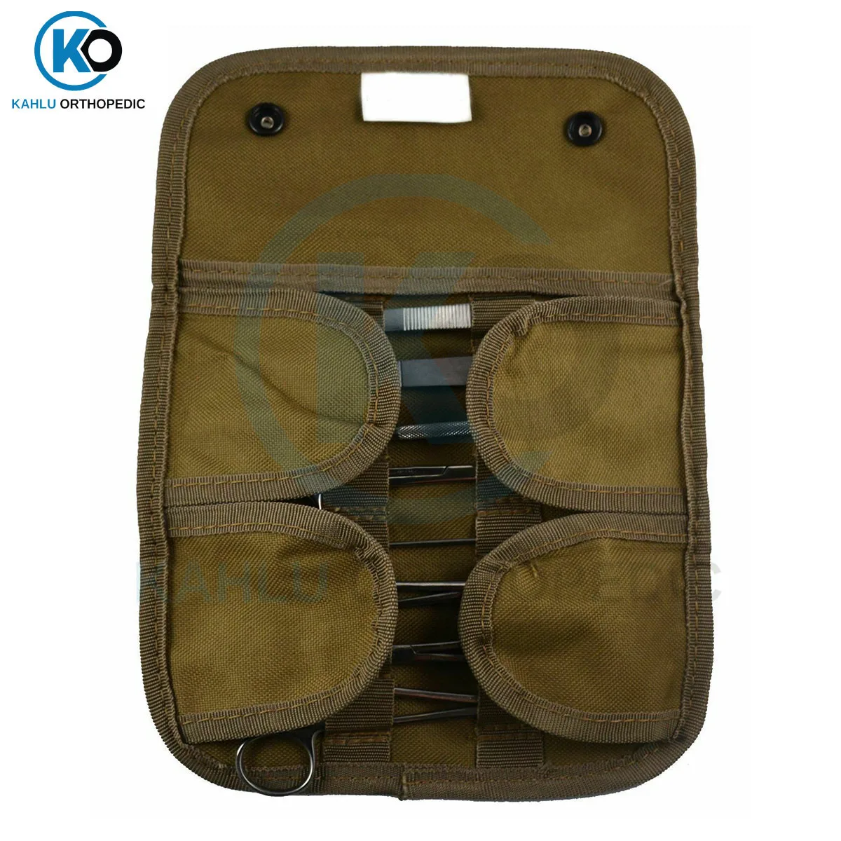 Stainless Steel First Aid Surgical Kit Tactical Molle Pouch Survival Medical Kit By KAHLU ORTHOPEDIC