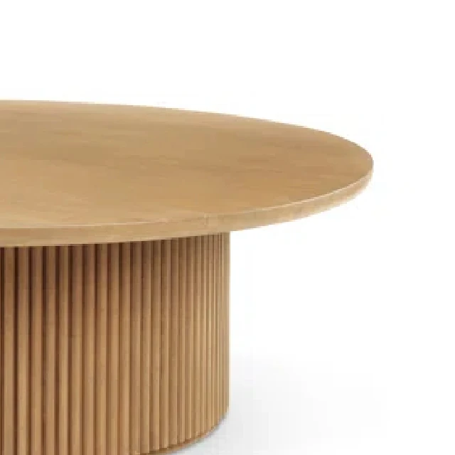 High Quality Naturel Solid Wood Best Customized Shaped & Designed Decorative Coffee Table Manufactured By Indian Exporter