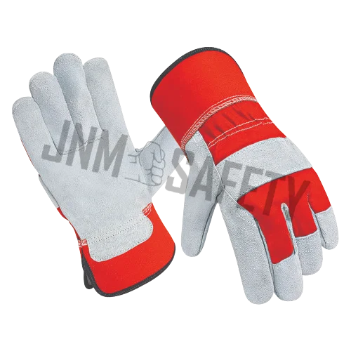 High Performance Cowhide Split Leather Work Gloves Hot Selling Industrial Safety for Hand Protection for Welding Applications