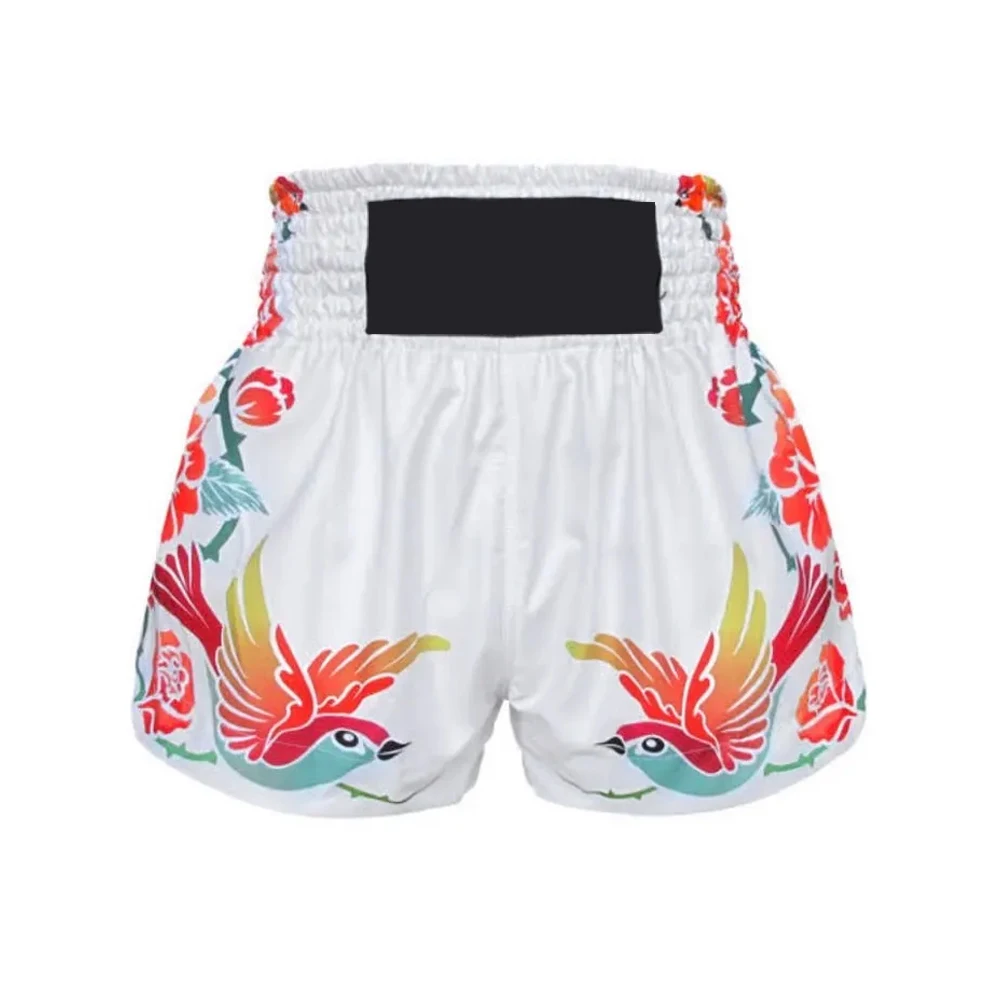 Wholesale Muay Thai Boxing Shorts Kickboxing Fight Wear Muay Thai Shorts Custom Breathable Boxing Mma Shorts