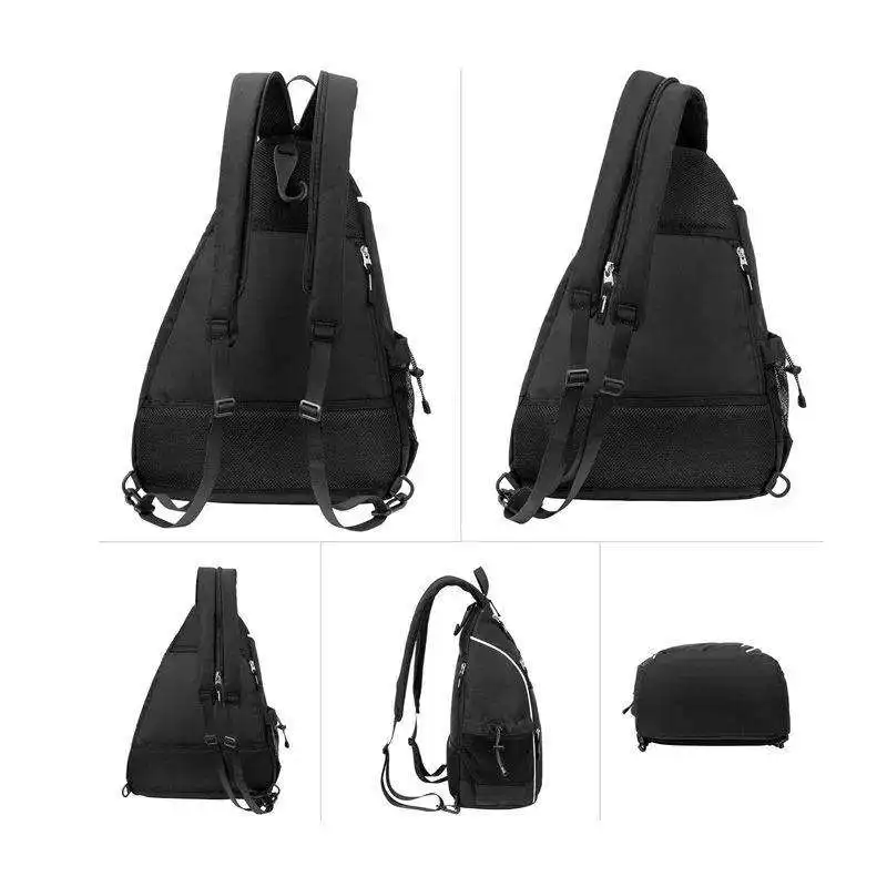 Sports Backpack with Padded Shoulder Strap for Carrying Padel Racquet Tennis Racquet Pickleball Paddles Badminton Racquet