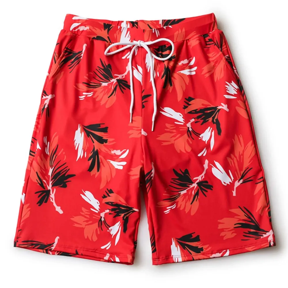 New design printed shorts for men casual running shorts summer clothing sublimation  printing beach shorts