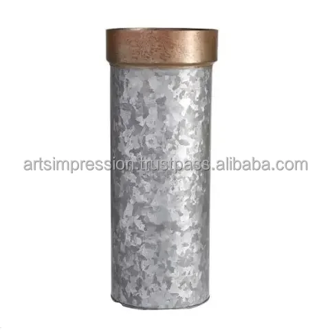Decorative Iron gold metal planter with custom factory made in India handcrafted metal planter pot Customized Europe Style