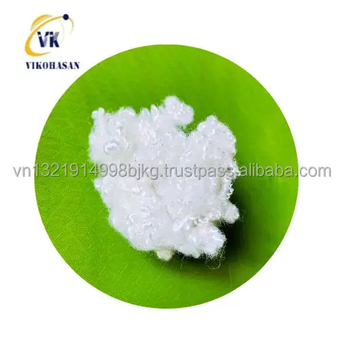 Vietnamese manufacture 7D 3D 15D 64mm polyester natural fiber for pillow, sofa, mattress and blankets