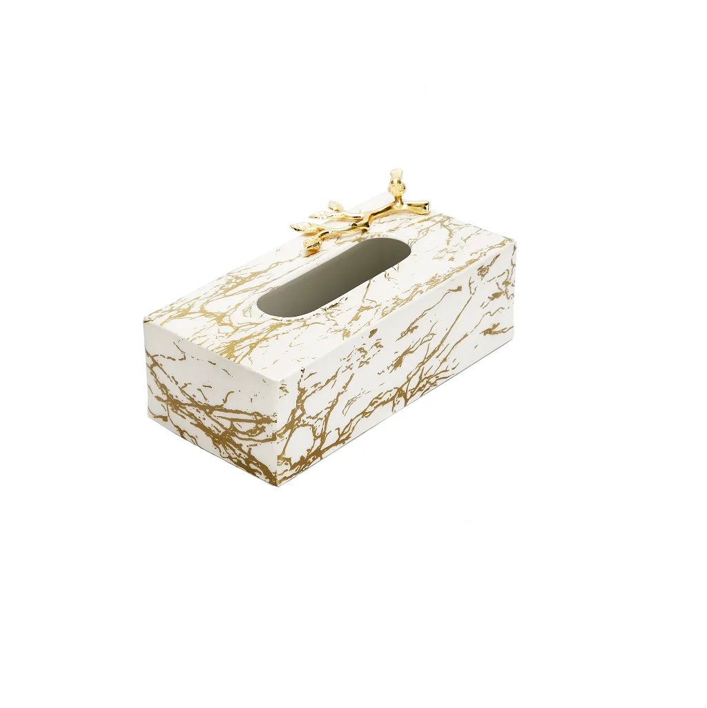 Red and Teal Marble Tissue Box Venetian-style marble paper adorn these very glamorous tissue boxes unique design