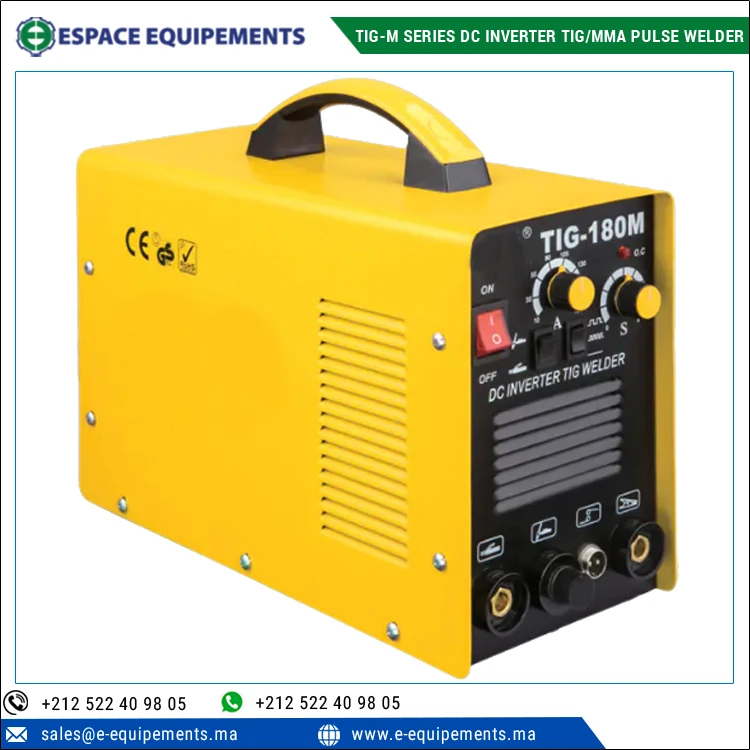 Advanced Inverter Technology Welding Equipment TIG-M Series DC Inverter TIG/MMA Pulse Welder for Welding Thin Metal Plates