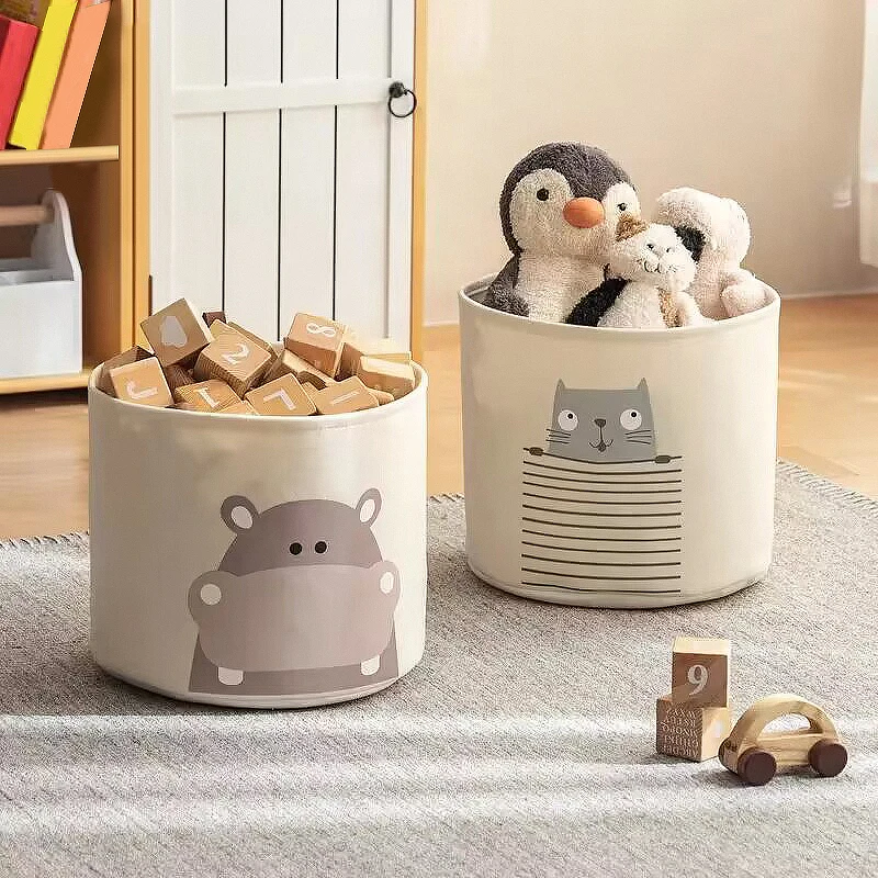Складная корзина для хранения игрушек