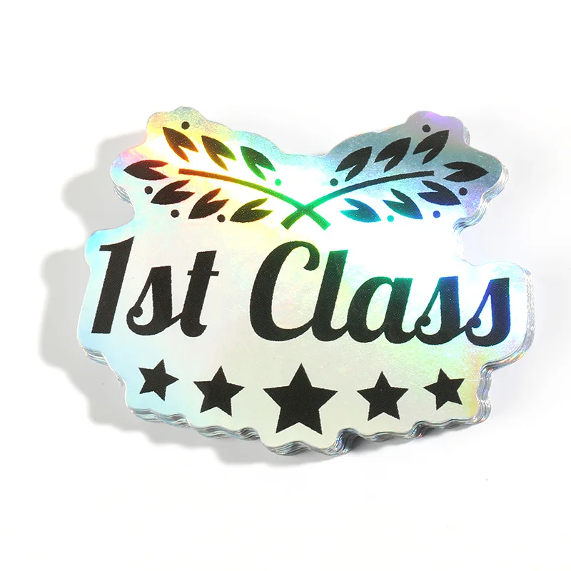 Vograce 50 Pcs Custom Die Cut Stickers Waterproof Inspirational Stickers DIY Laptop Room Vinyl Sticker