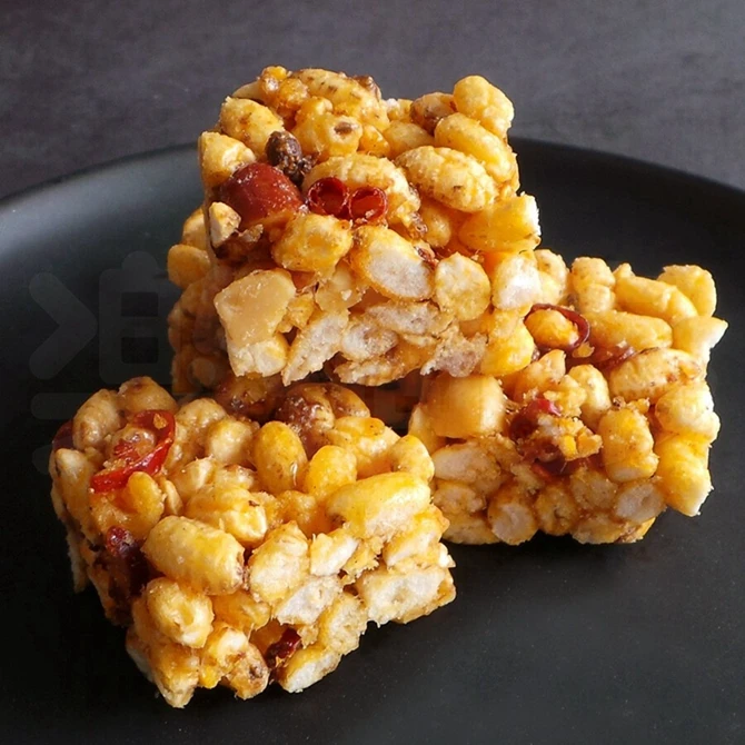 Professional Production Salty Spicy Rice Crackers Spicy Flavour Cookies