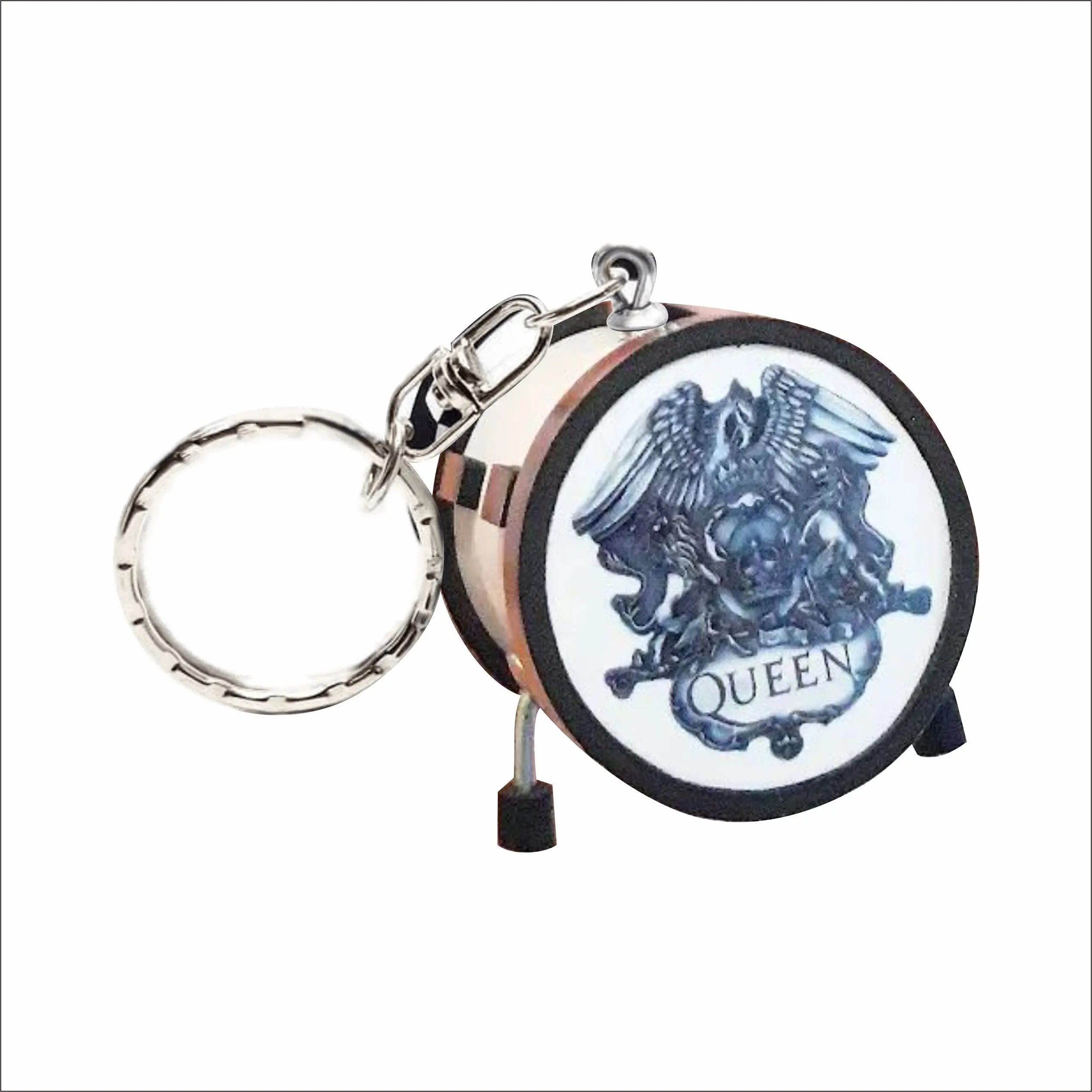 Miniature Drum keychain with custom logo miniature drum for keychain appearance