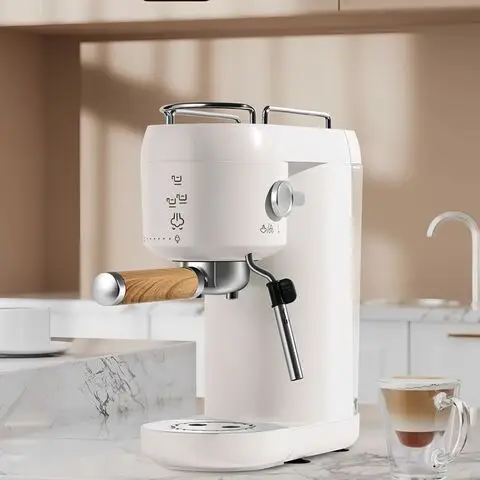 Espresso Coffee Machine with Milk Foam Function Electric Espresso Coffee Maker with Digital Touch Screen