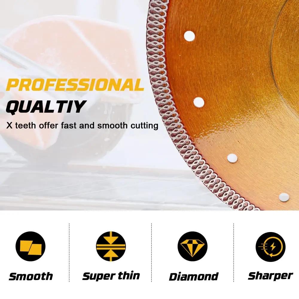 10 inch 250mm diamond saw blades wheels marble concrete tile cutting discs blades