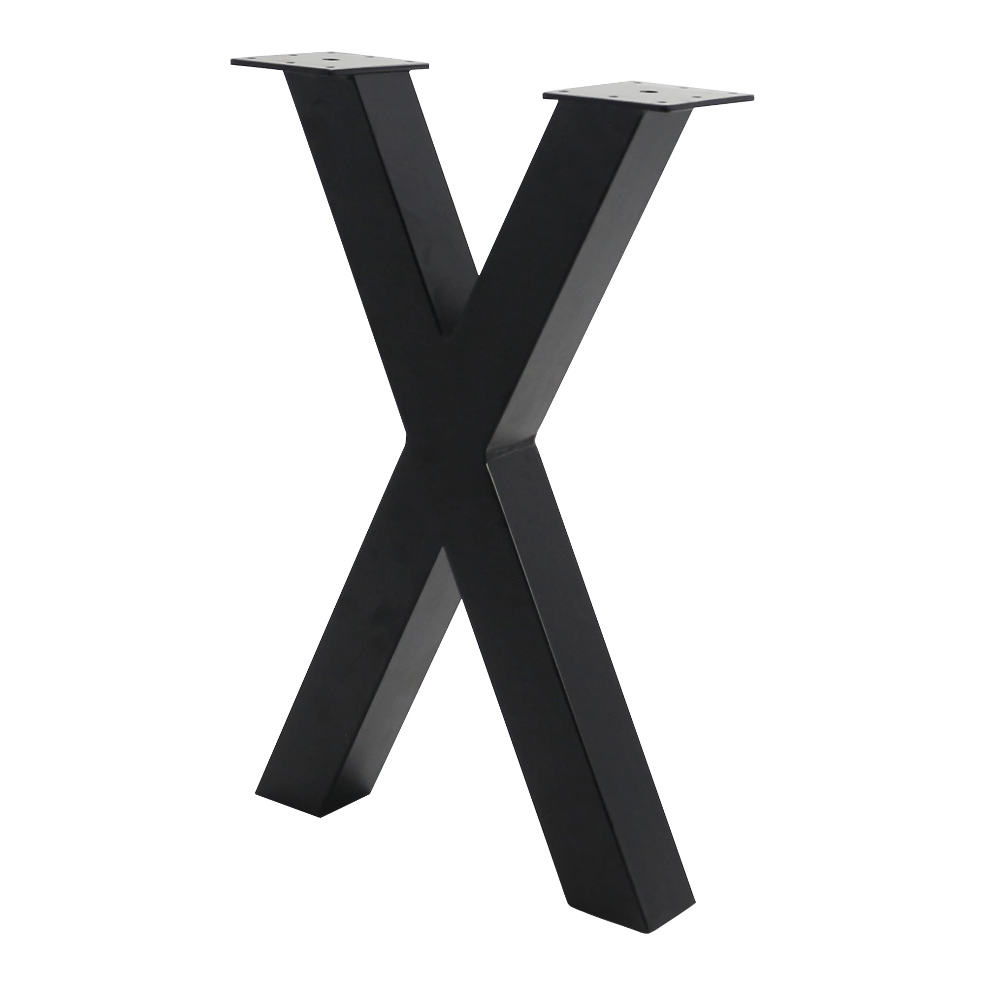 Industrial Metal Iron Bar Home Desk A Shape Leg Coffee Table Foot Frame Support Conference Furniture Leg