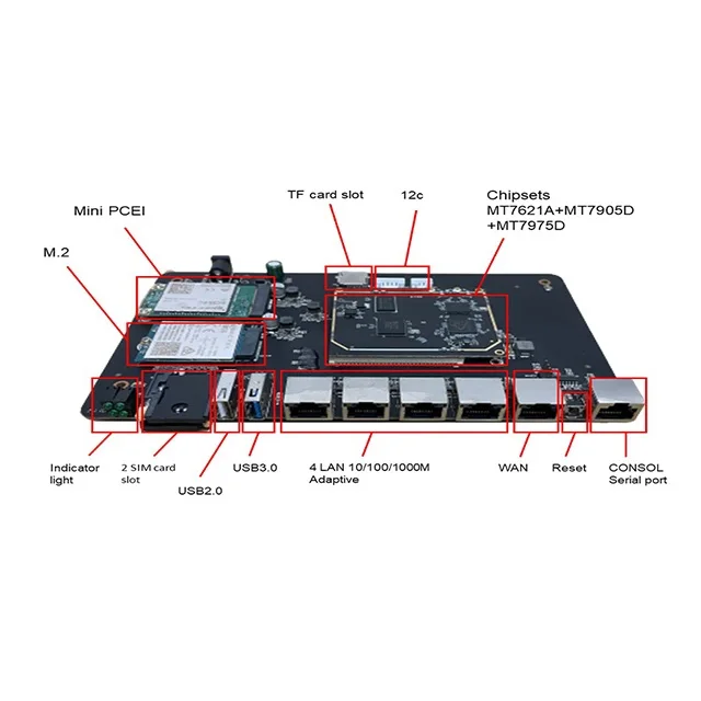 4G 5G wifi router pcb board circuit compute module mouse pcb earphone plc pcb board fabrication assembly manufacturer