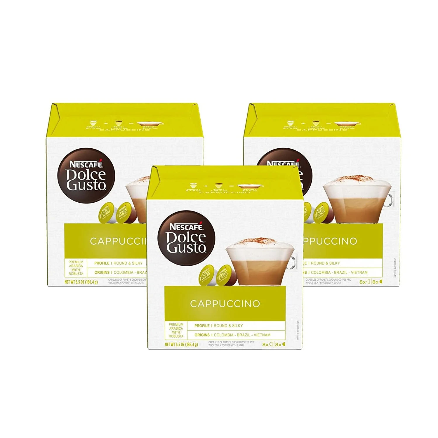 Nescafe Dolce Gusto Cafe Au Lait Coffee x16 Pods