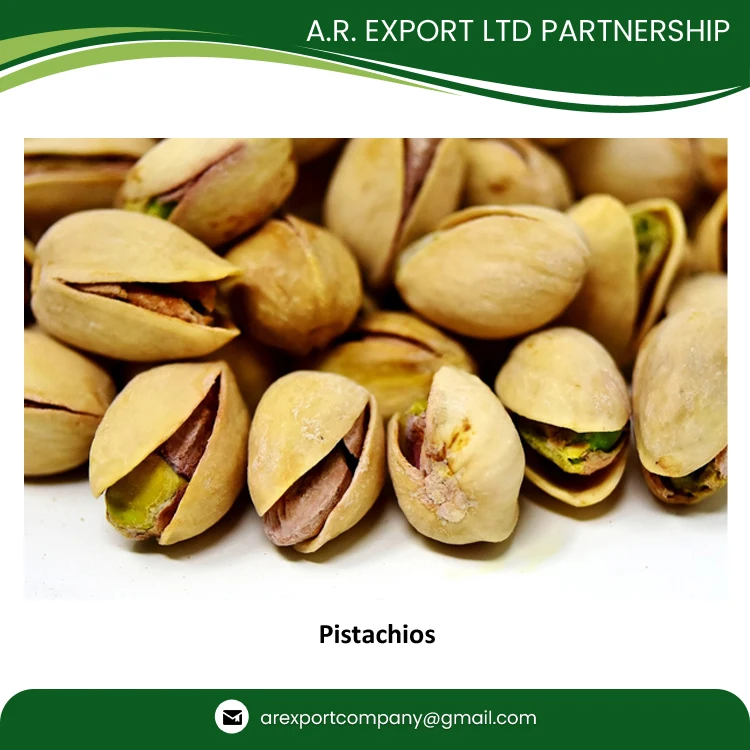 Thailand Factory Supply High Quality 100% Fresh Pistachio Dry Fruit Nuts Organic Pistachio for Sale at Low Price