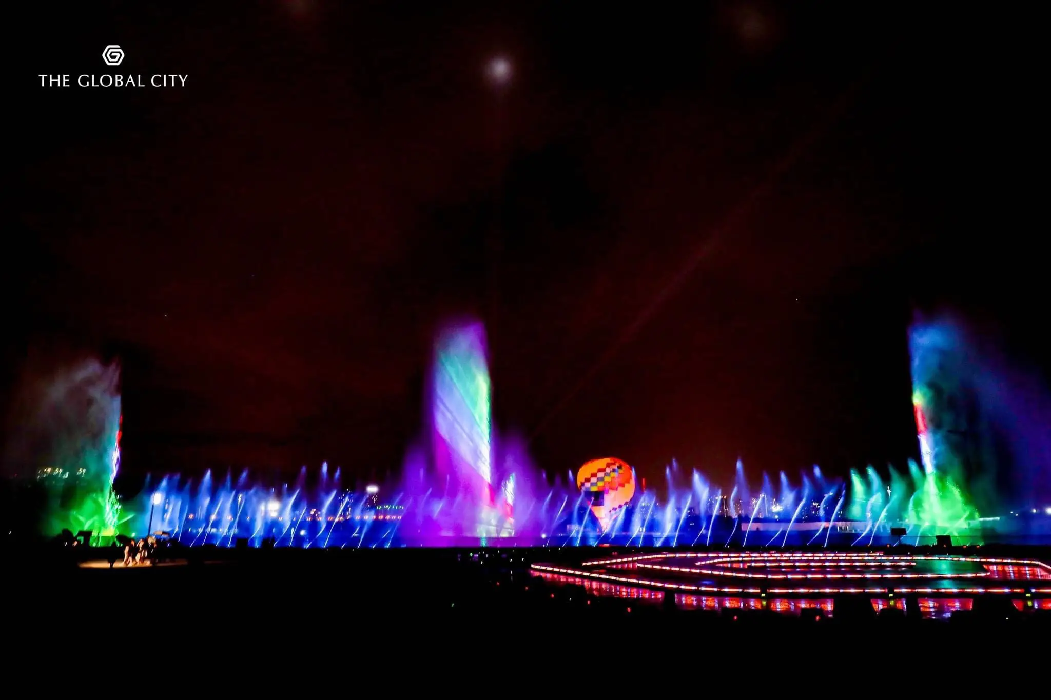 Вьетнамский танцевальный фонтан