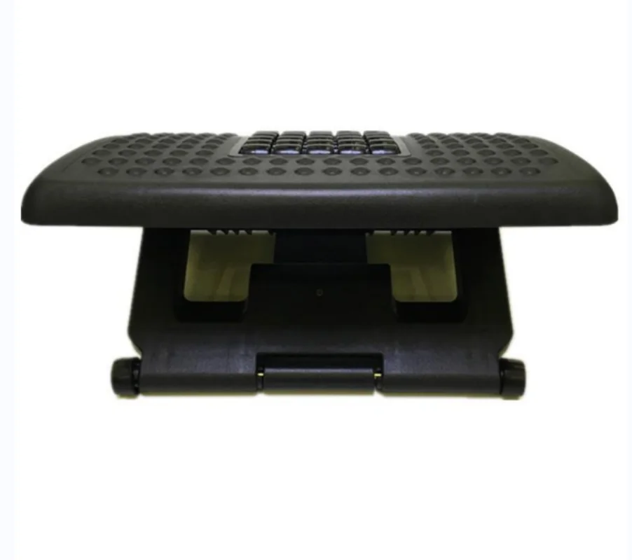 Footrest Adjustable Angle, Foot Massage Ergonomic Design